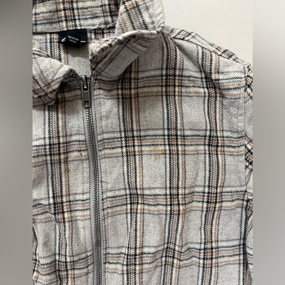 Boys Art Class Zip Up Flannel 🌵M8/10 - Picture 5 of 5